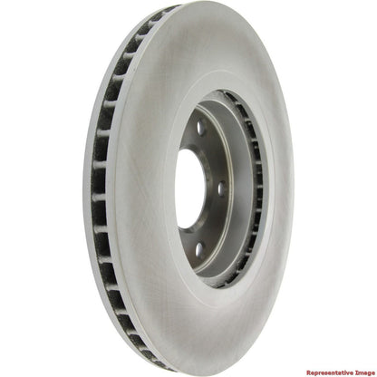 Centric Parts Disc Brake Rotor GCX Full Coating for 2008-2013 Nissan Rogue, 2014-2015 Rogue Select, 2007-2012 Sentra, 2008-2013 X‑Trail, 2016-2017 X‑Trail