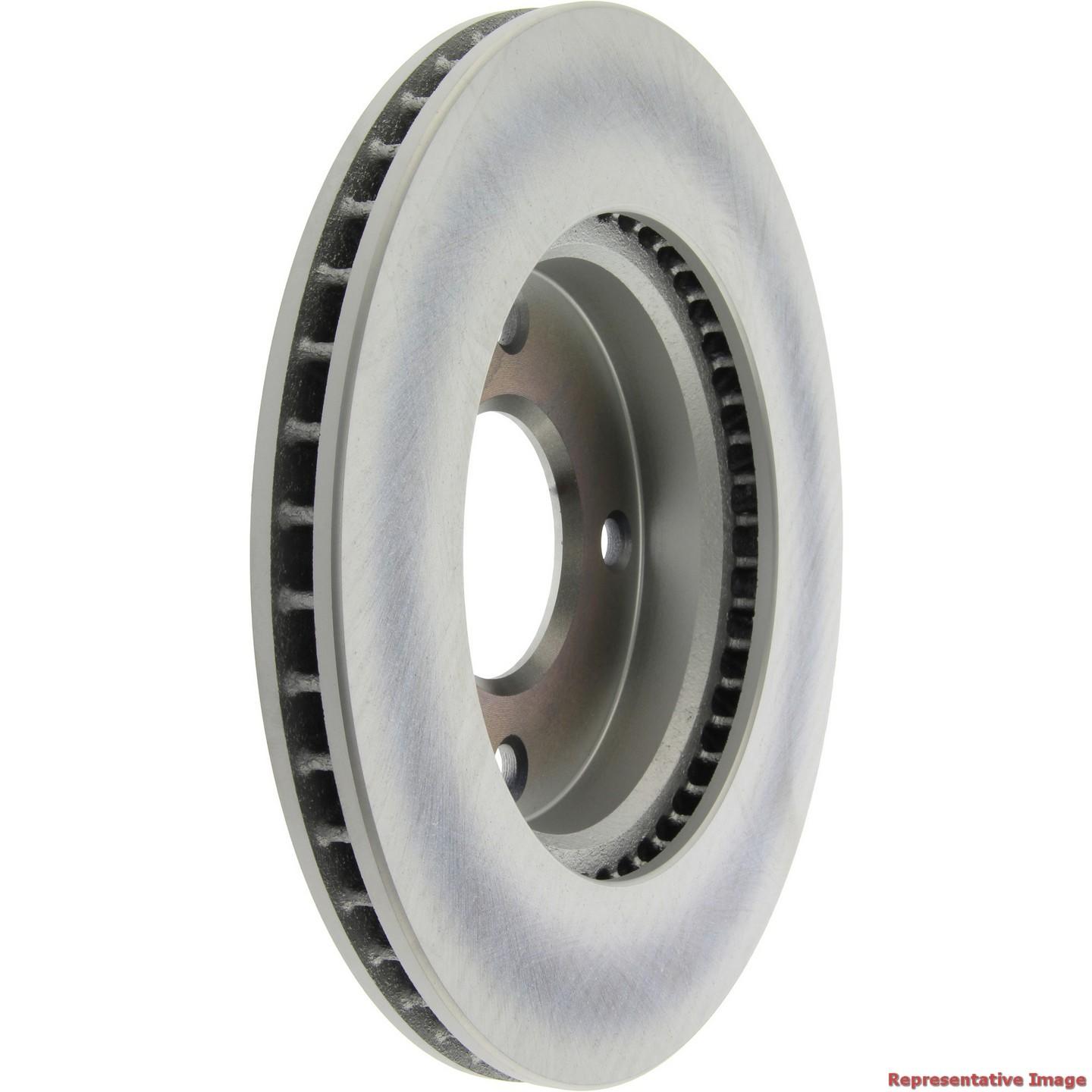 Centric Parts Disc Brake Rotor GCX with Full Coating for 2007-2017 Nissan Tiida, 2009-2011 Versa 320.42106F