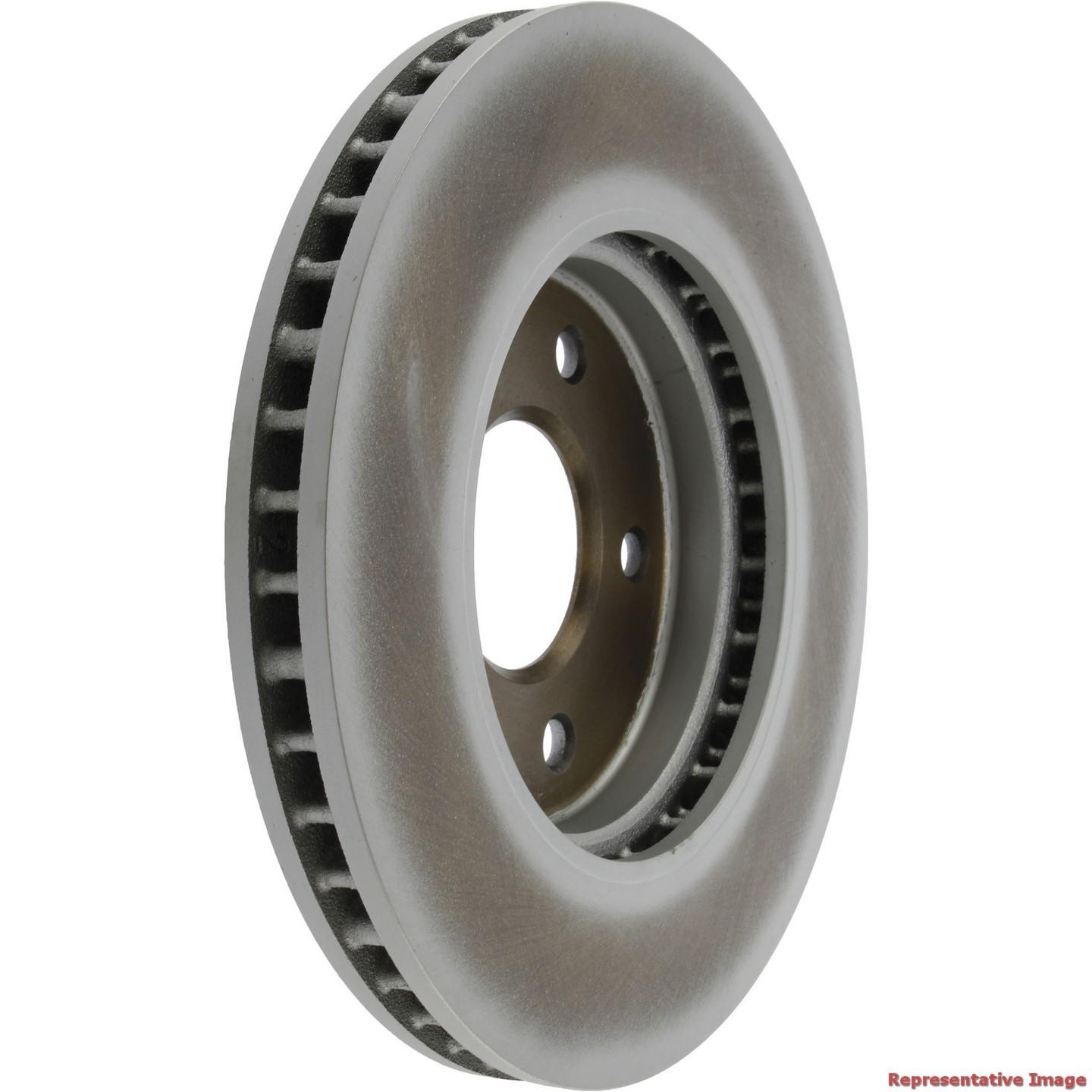 Centric Parts Disc Brake Rotor GCX Full Coating for 2015-2018 Chevrolet City Express, 2011-2013 Nissan LEAF, 2018-2022 Leaf, 2013-2021 NV200 320.42112F