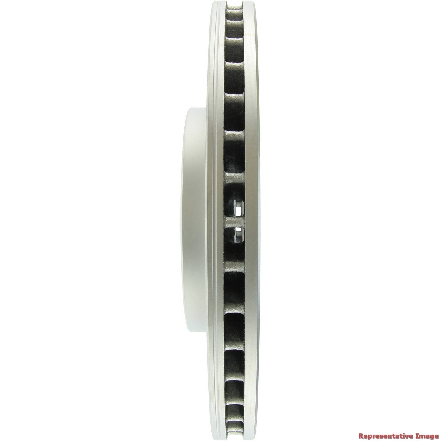 Centric Parts Disc Brake Rotor GCX with Full Coating for 2014-2022 Nissan LEAF, Qashqai, Rogue, Rogue Sport, X‑Trail, Renault Koleos 320.42126F