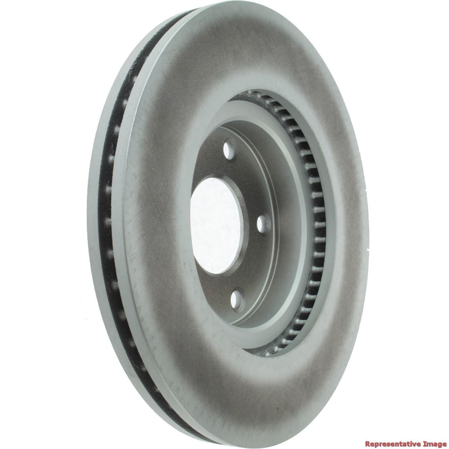 Centric Parts Disc Brake Rotor GCX with Full Coating for Mazda 6 2014-2016 CX‑5 2013-2017 320.45084F