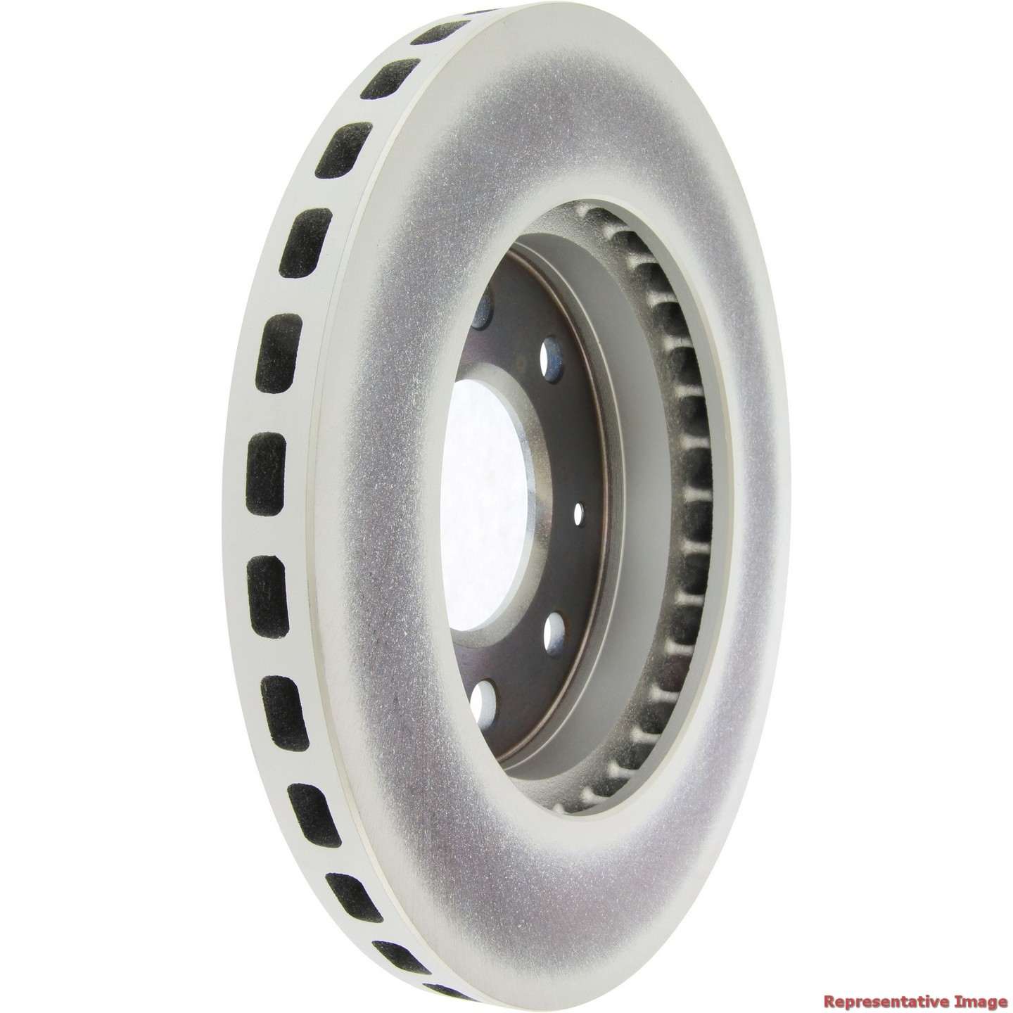 Centric Parts Disc Brake Rotor GCX Full Coating for 1994-2007 Dodge, Hyundai, Mitsubishi