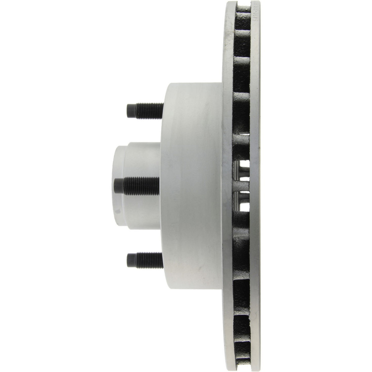 Centric Parts Disc Brake Rotor and Hub Assembly GCX with Full Coating for 1979-1993 Ford 320.61011F
