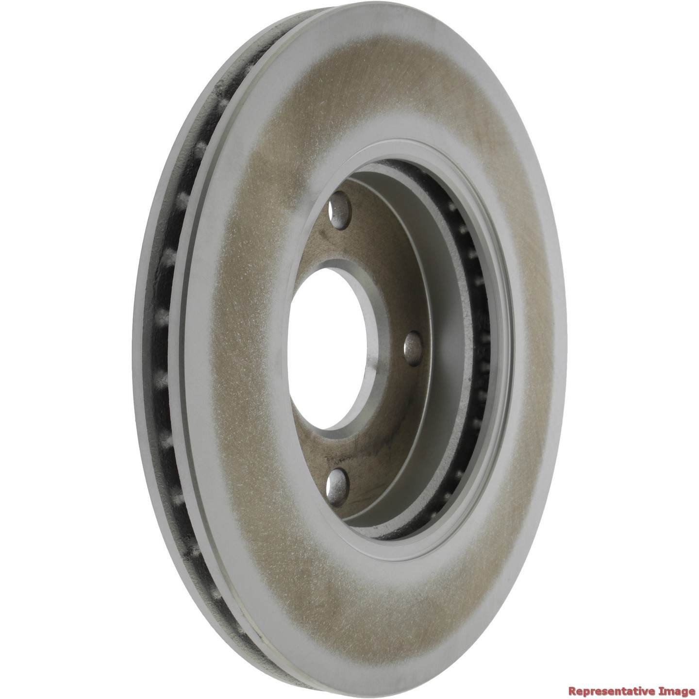Centric Parts Disc Brake Rotor GCX with Full Coating and High Carbon Content for 2012-2004 Ford EcoSport, 2009-2005 Fiesta, 2004-2000 Focus 320.61061H