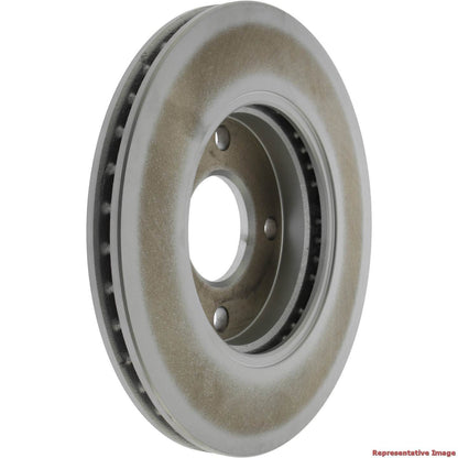 Centric Parts Disc Brake Rotor GCX with Full Coating and High Carbon Content for 2012-2004 Ford EcoSport, 2009-2005 Fiesta, 2004-2000 Focus 320.61061H