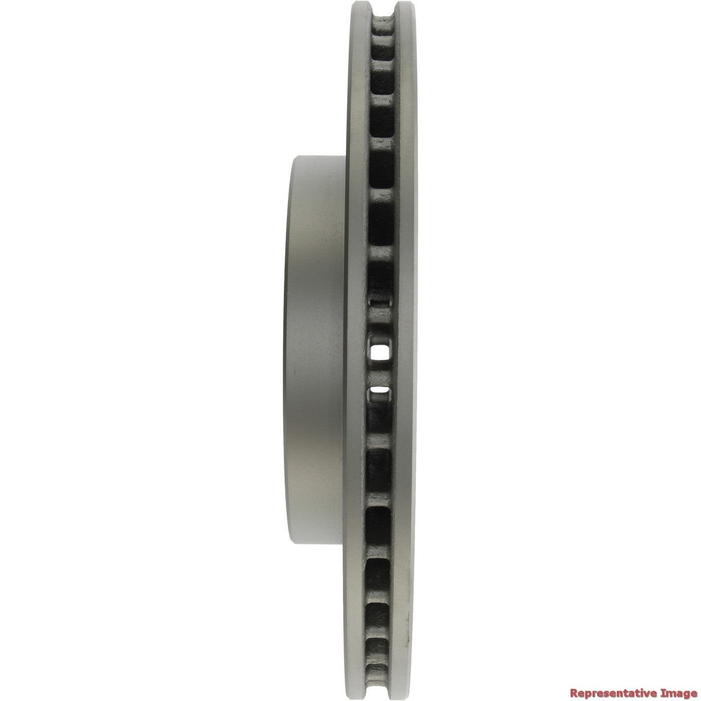 Centric Parts Disc Brake Rotor GCX with Full Coating and High Carbon Content for 2012-2004 Ford EcoSport, 2009-2005 Fiesta, 2004-2000 Focus 320.61061H