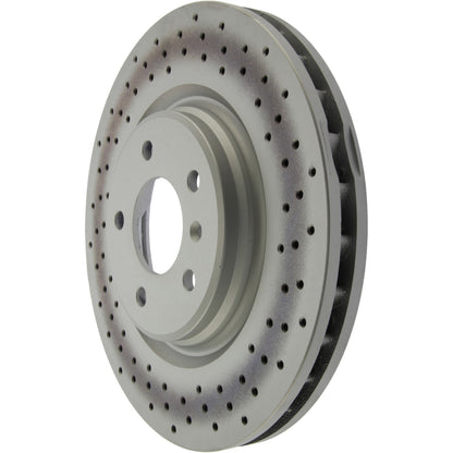Centric Parts Disc Brake Rotor GCX Drilled with Partial Coating 320.62091