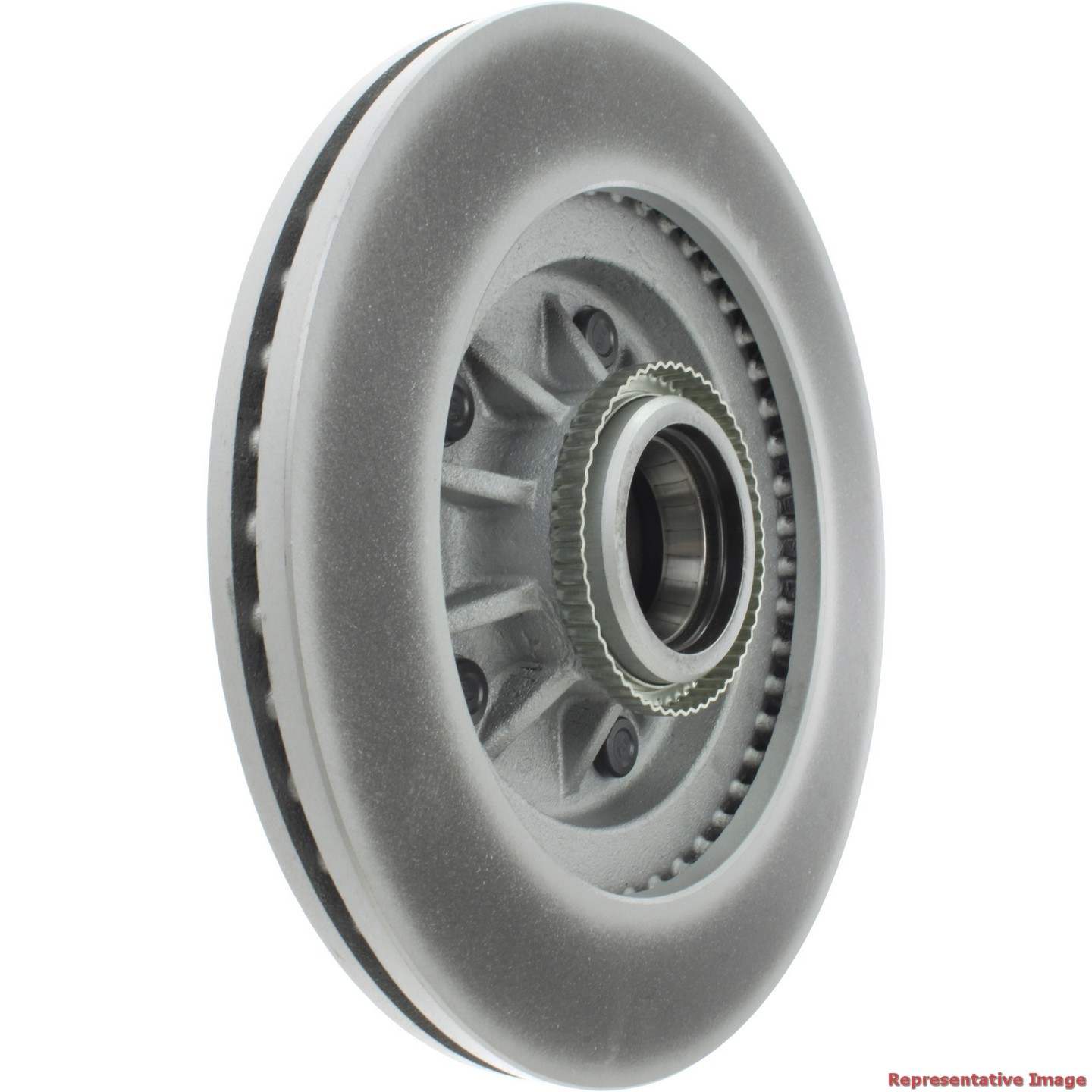 Centric Parts Disc Brake Rotor and Hub Assembly GCX Rotor with Full Coating for 1997-1999 Ford F-150 320.65055F