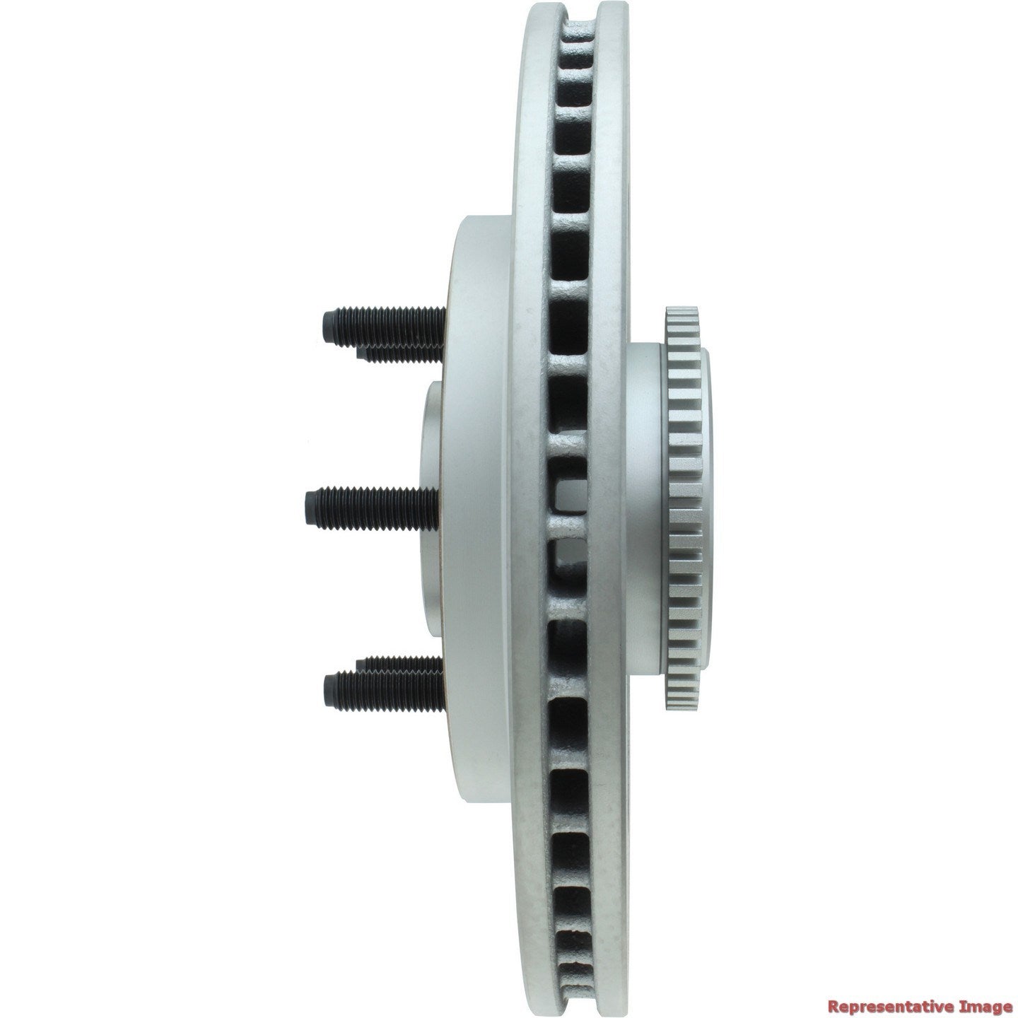 Centric Parts Disc Brake Rotor and Hub Assembly GCX Rotor with Full Coating for 2004-2008 Ford F-150 and 2006-2008 Lincoln Mark LT 320.65098F