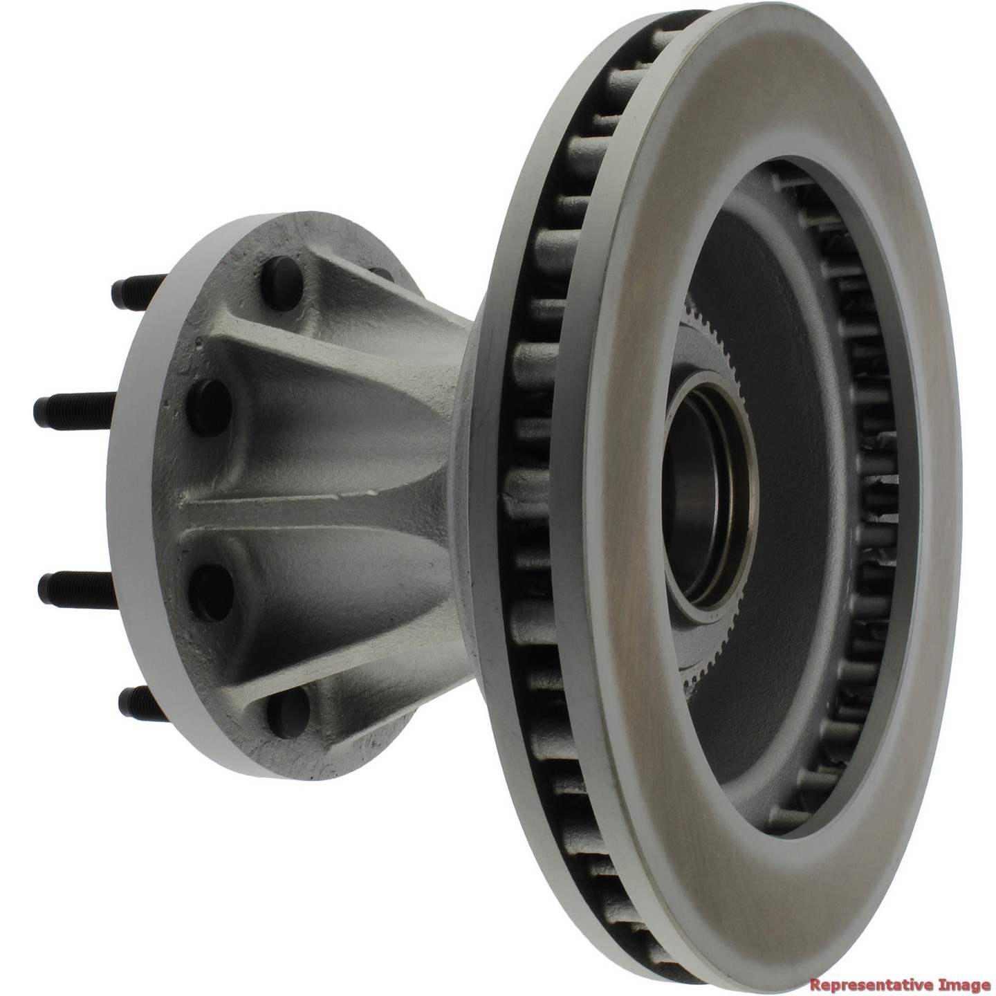Centric Parts Disc Brake Rotor and Hub Assembly GCX Rotor with Full Coating for 2003-2004 Ford F-350 Super Duty 320.65109F