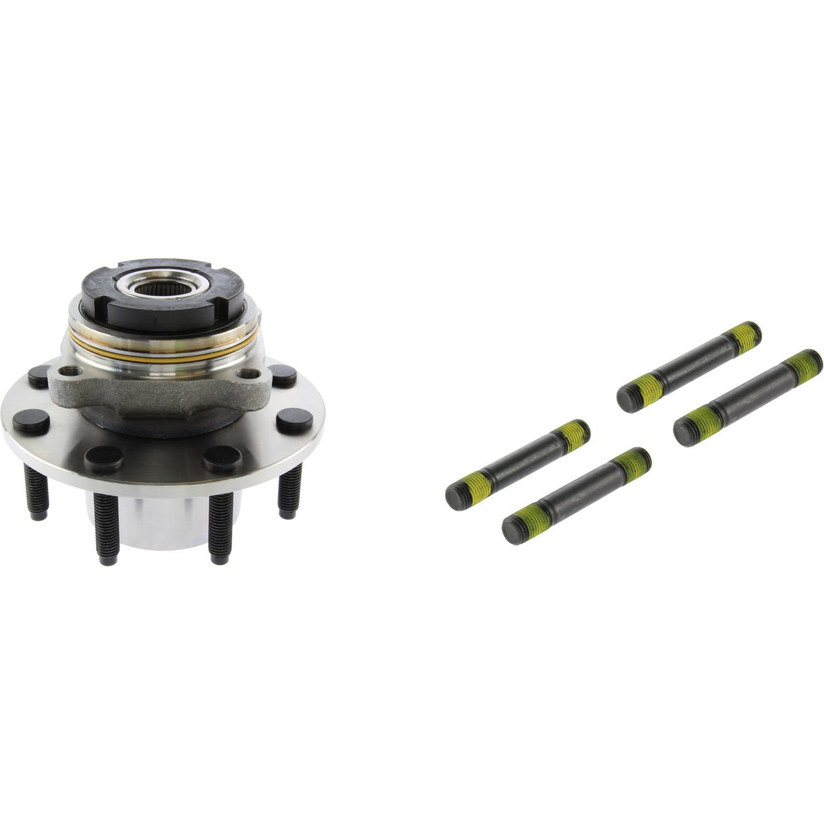 Centric Parts Wheel Bearing and Hub Assembly Standard with no ABS for 1999-2000 Ford F-250/F-350 Super Duty 400.65005E