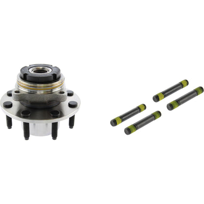 Centric Parts Wheel Bearing and Hub Assembly Standard with no ABS for 1999-2000 Ford F-250/F-350 Super Duty 400.65005E