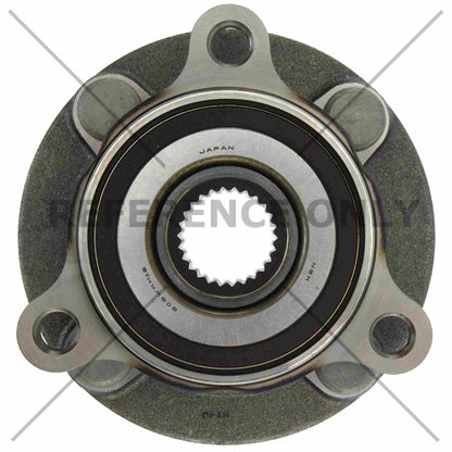 Centric Parts Wheel Bearing and Hub Assembly Premium with ABS Tone Ring/Encoder 401.45003