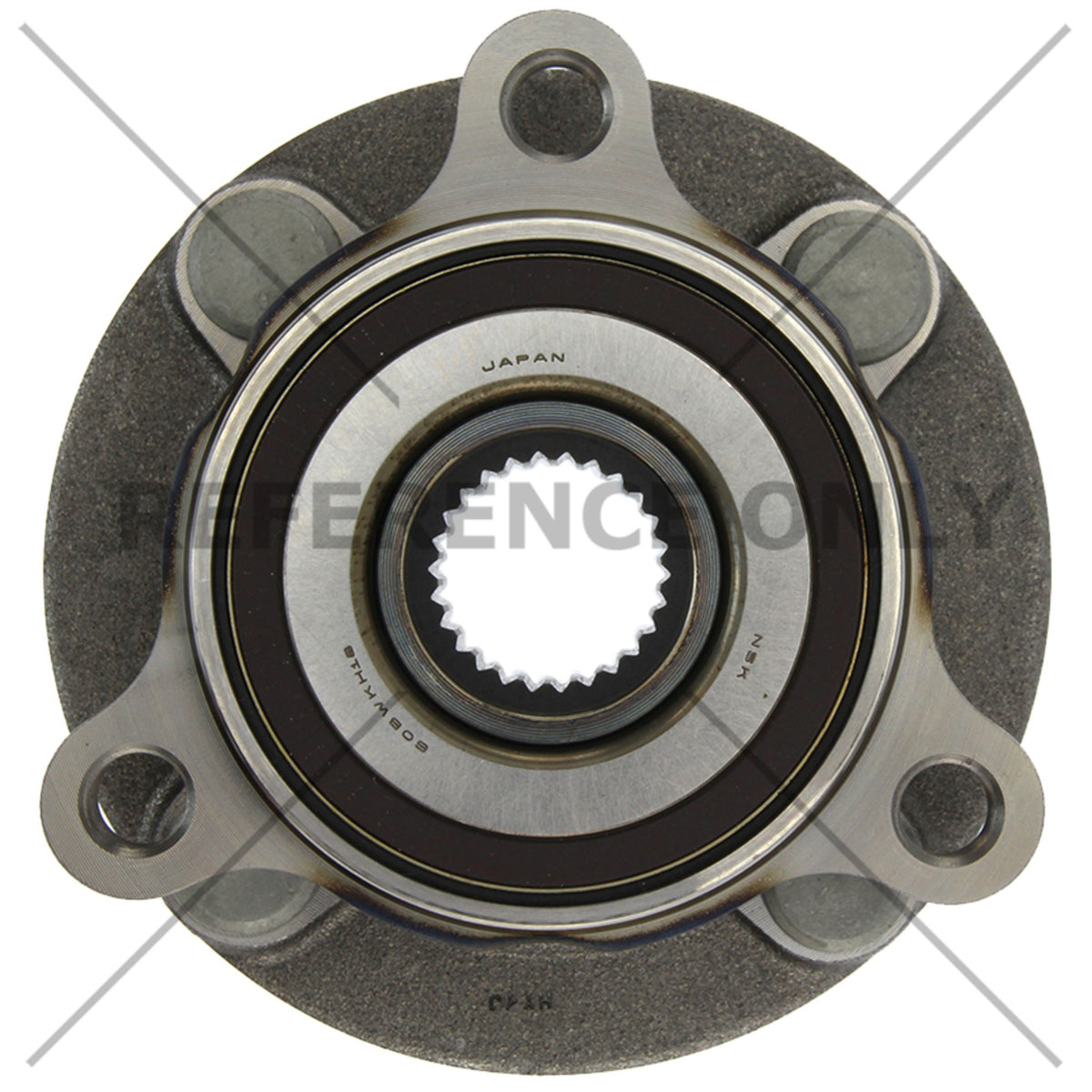 Stoptech Centric Premium Hub and Bearing Assembly w/ABS Tone Ring / Encoder - Rear 401.45003
