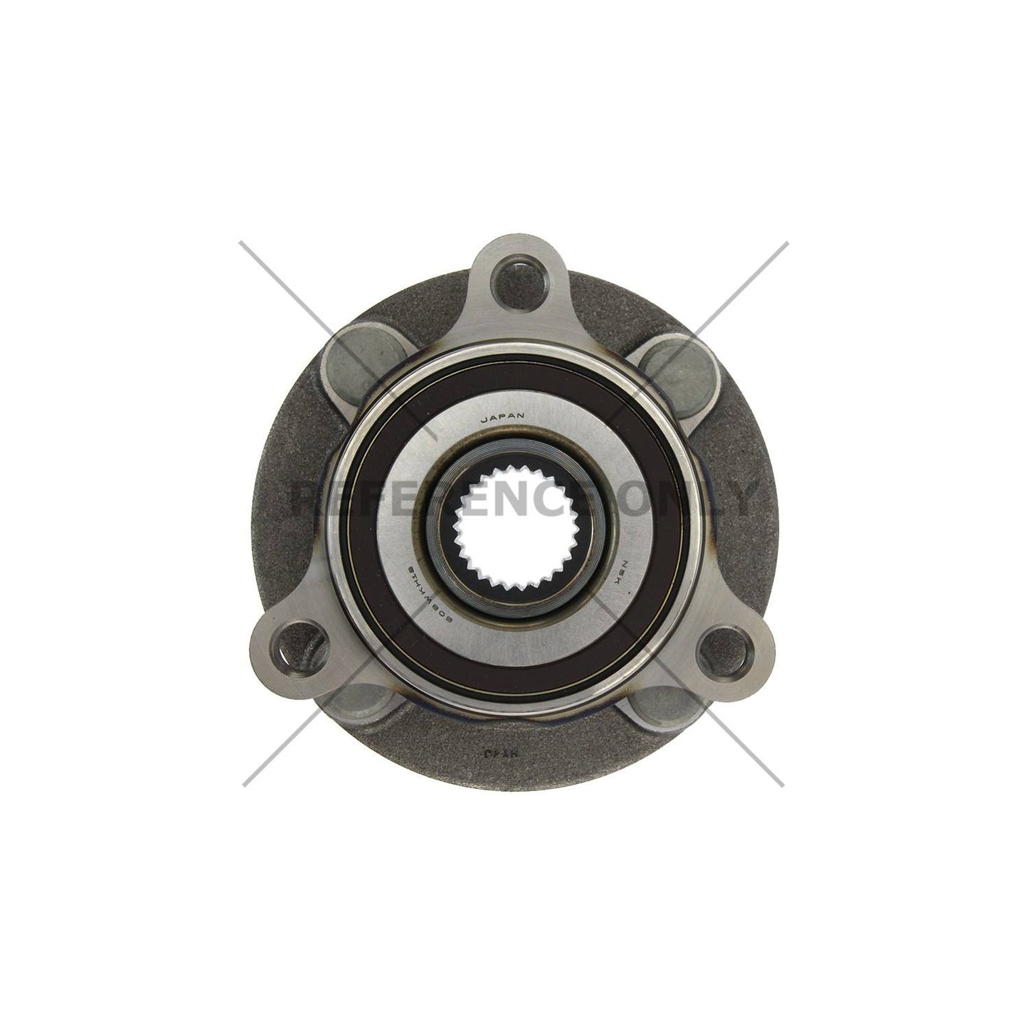 Centric Parts Wheel Bearing and Hub Assembly Premium with ABS Tone Ring/Encoder 401.45003