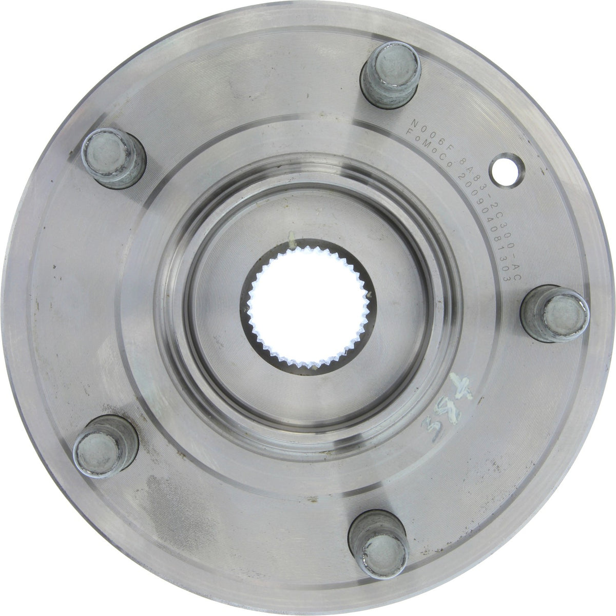 Centric Parts Wheel Bearing and Hub Assembly Premium with ABS Tone Ring/Encoder 401.61000