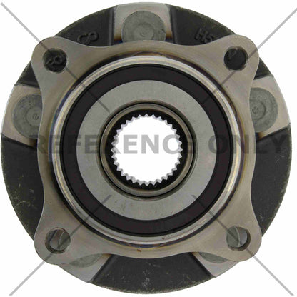 Centric Parts Wheel Bearing and Hub Assembly Premium with ABS Tone Ring/Encoder 401.61004