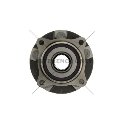 Centric Parts Wheel Bearing and Hub Assembly Premium with ABS Tone Ring/Encoder 401.61004