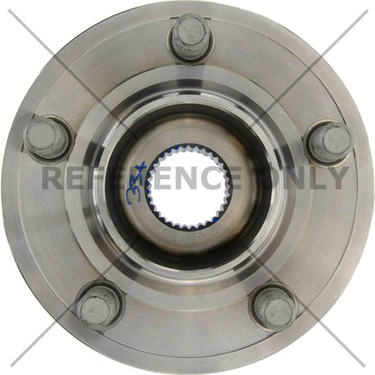 Centric Parts Wheel Bearing and Hub Assembly Premium with ABS Tone Ring/Encoder 401.61004