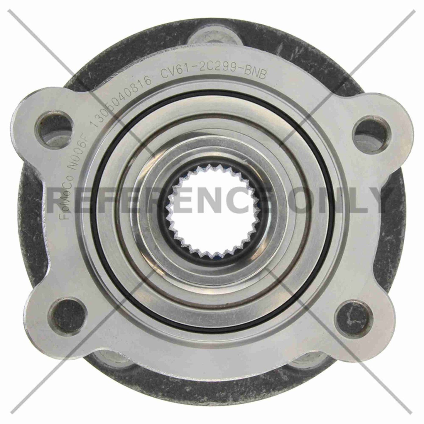 Centric Parts Wheel Bearing and Hub Assembly with ABS Tone Ring/Encoder 401.61005