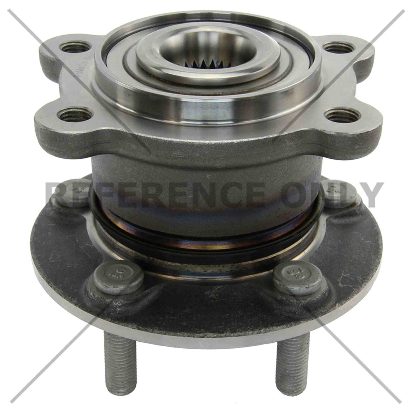 Centric Parts Wheel Bearing and Hub Assembly with ABS Tone Ring/Encoder 401.61005