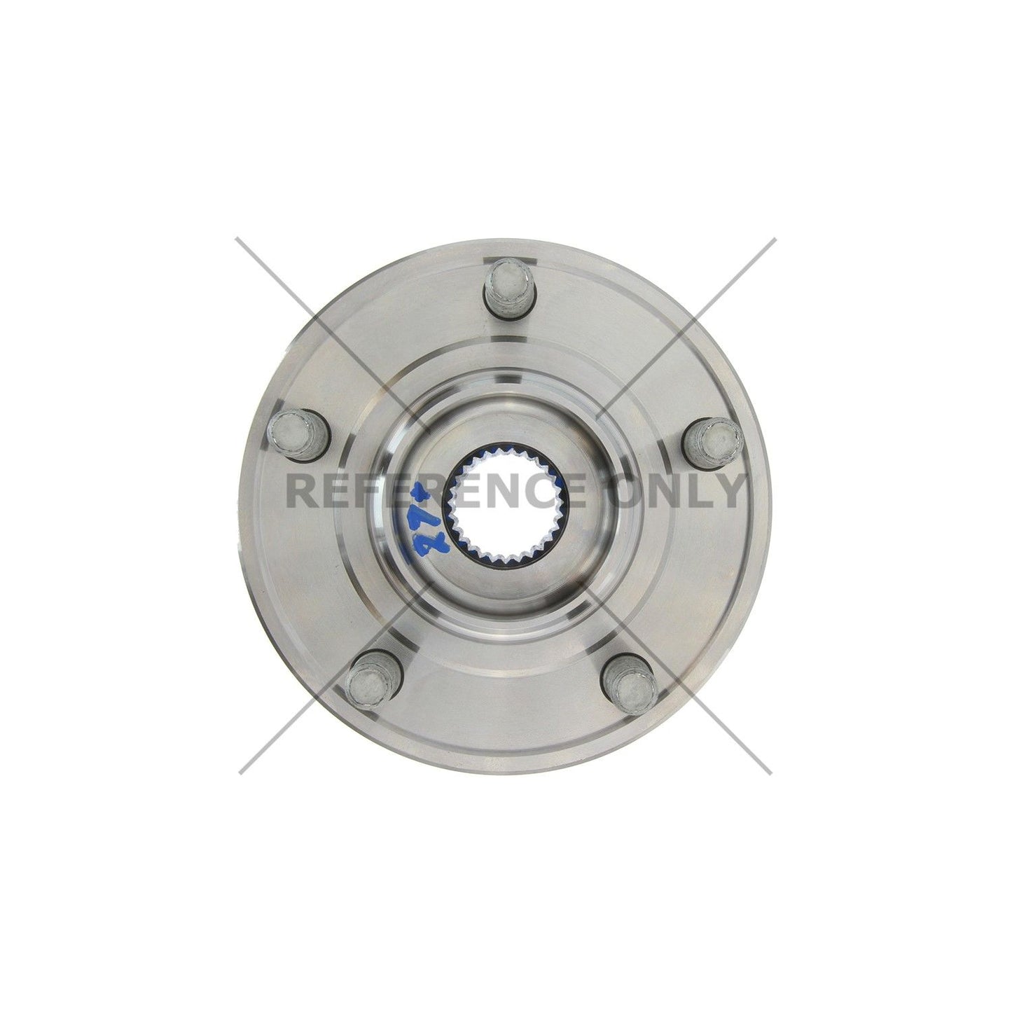Centric Parts Wheel Bearing and Hub Assembly with ABS Tone Ring/Encoder 401.61005