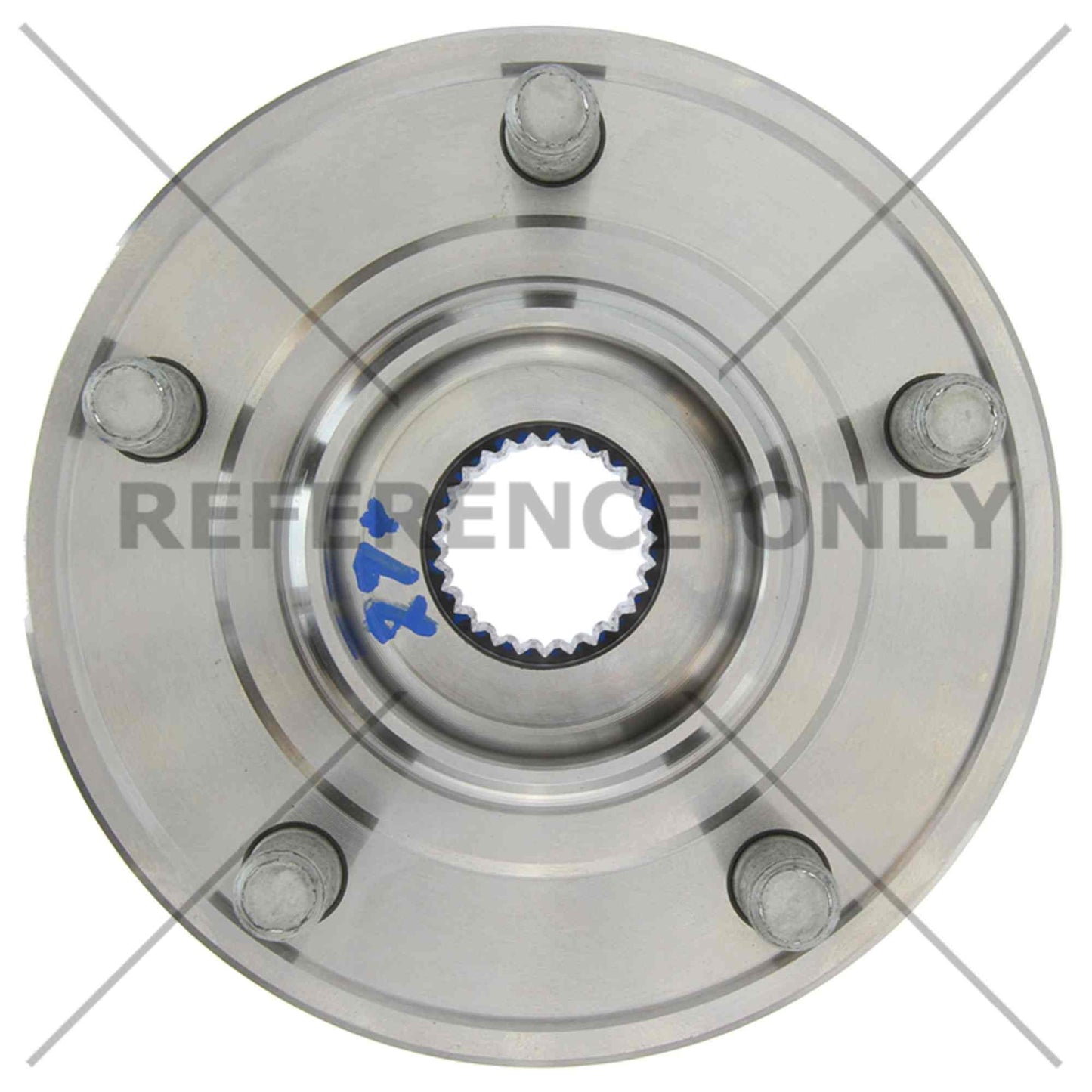 Centric Parts Wheel Bearing and Hub Assembly with ABS Tone Ring/Encoder 401.61005