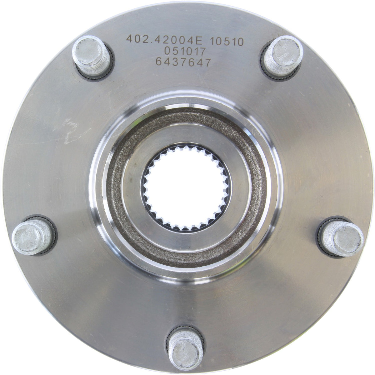 Centric Parts Wheel Bearing and Hub Assembly Standard with Integral ABS for 2015-2018 Chevrolet City Express, 2013-2018 Nissan LEAF