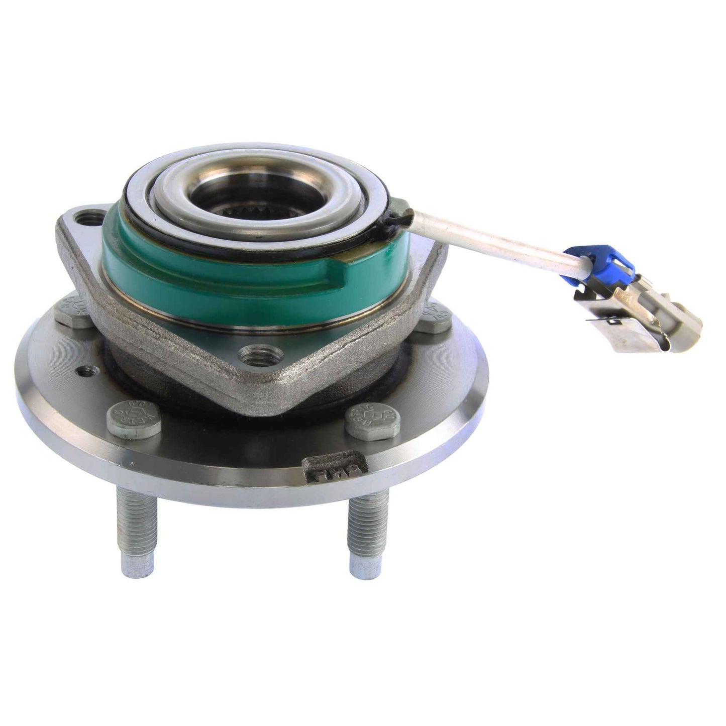 Centric Parts Wheel Bearing and Hub Assembly with Integral ABS 402.62002E