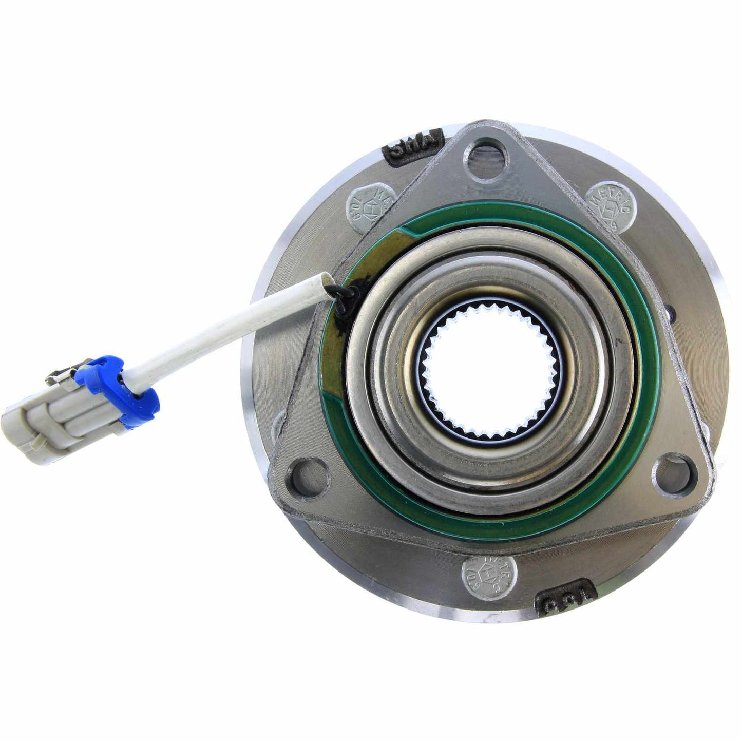 Centric Parts Wheel Bearing and Hub Assembly with Integral ABS 402.62002E