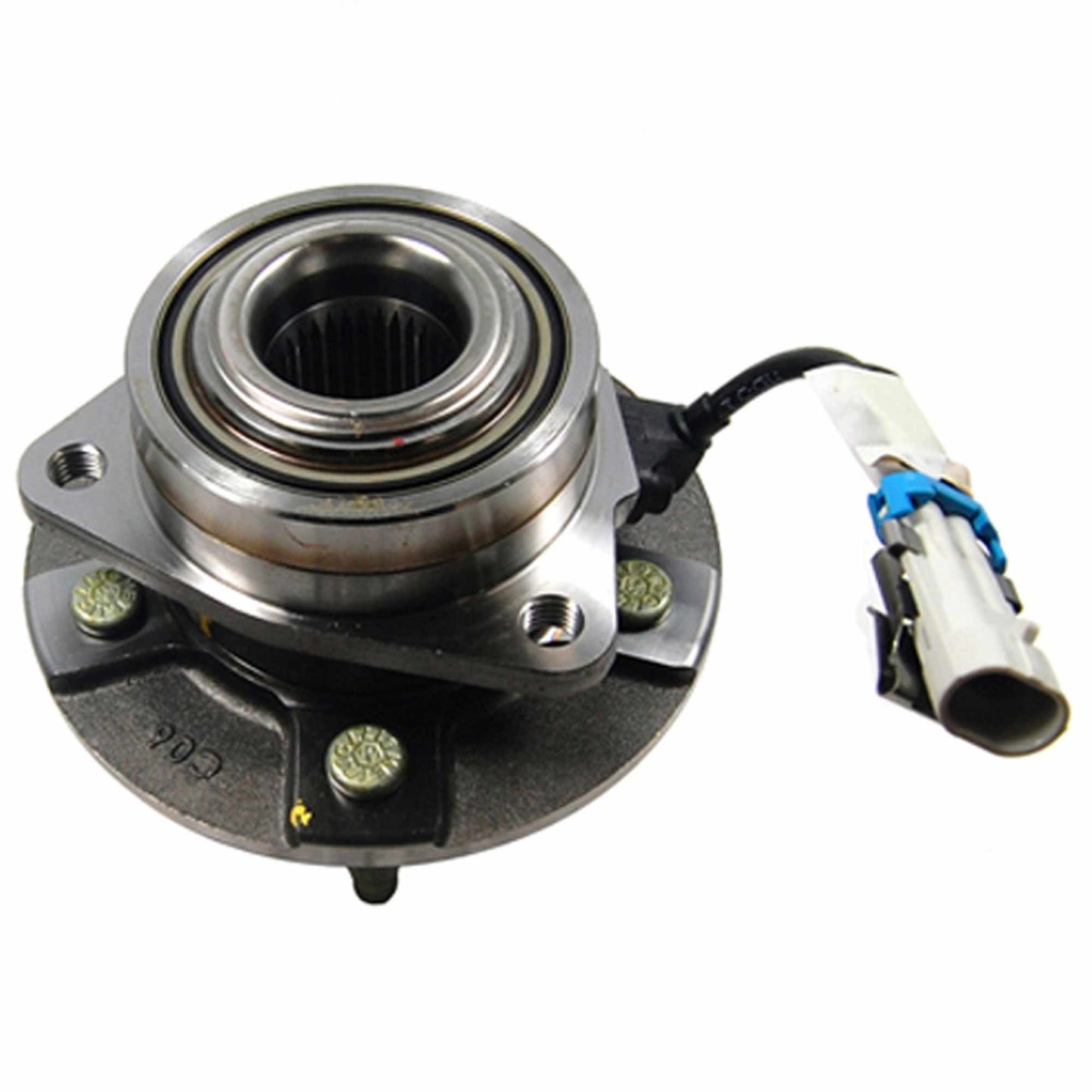 Centric Parts Wheel Bearing and Hub Assembly Standard with Integral ABS for 2005-2006 Chevrolet Equinox, Pontiac Torrent 2006, Saturn Vue 2002-2007 402.62013E