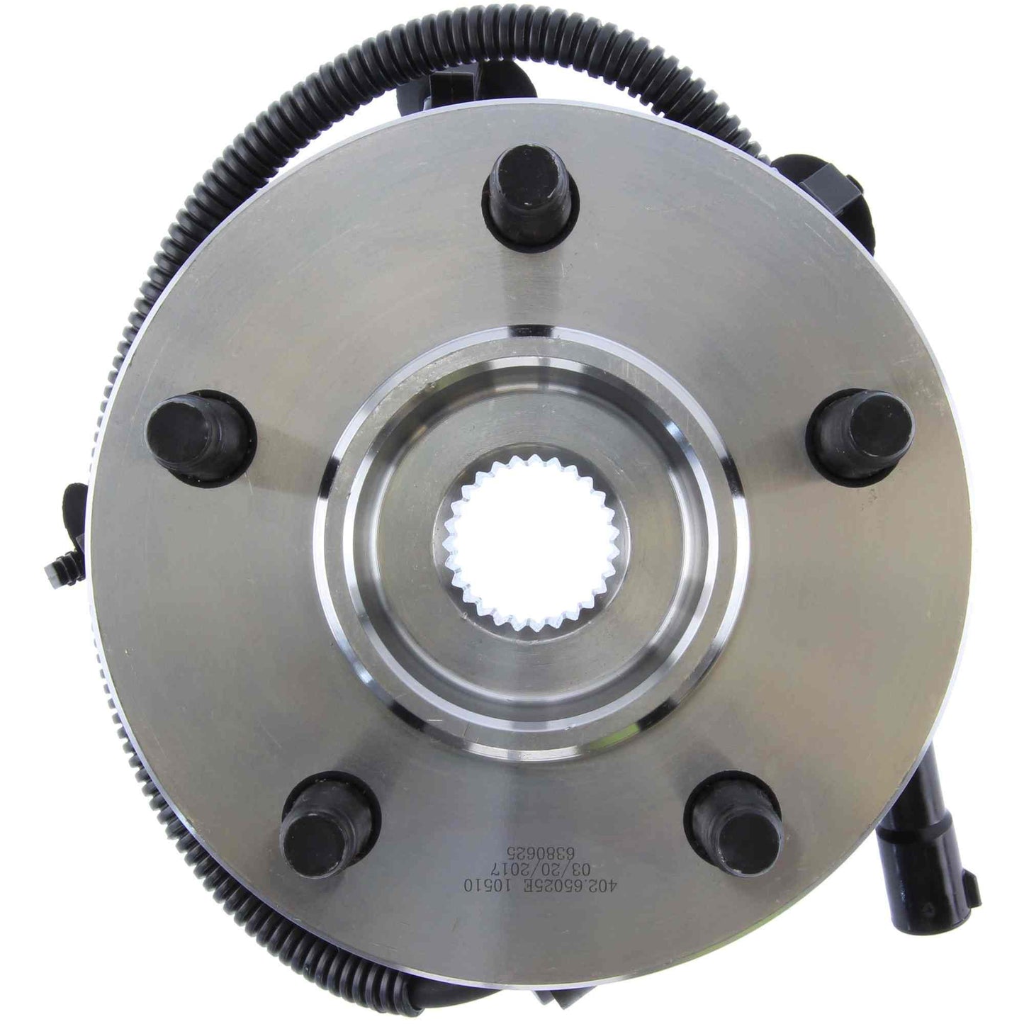 Centric Parts Wheel Bearing and Hub Assembly with ABS 402.65025E