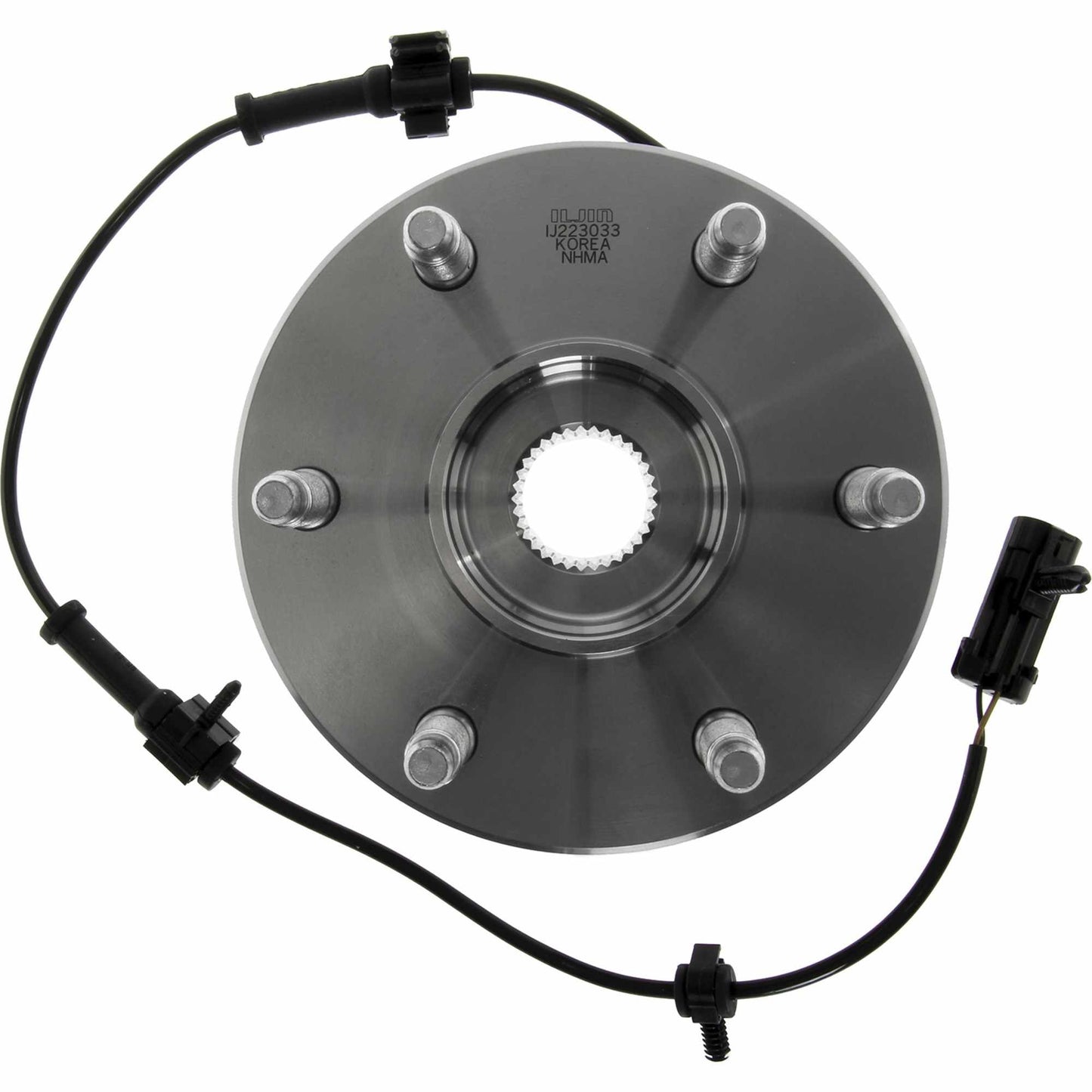 Centric Parts Wheel Bearing and Hub Assembly with Integral ABS for 402.66000