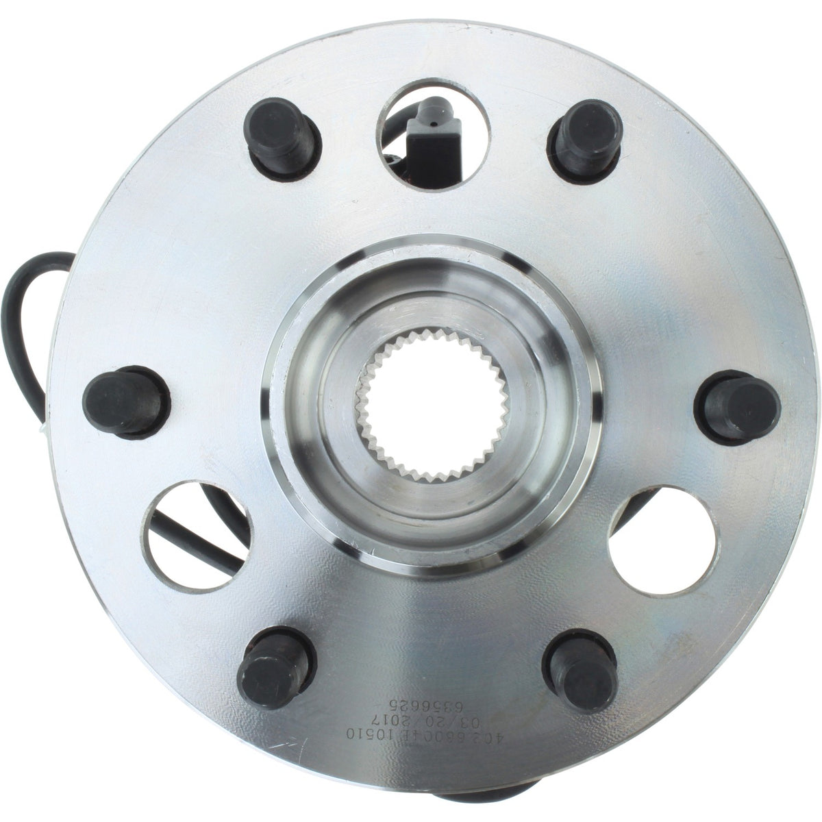 Centric Parts Wheel Bearing and Hub Assembly with ABS 402.66004E