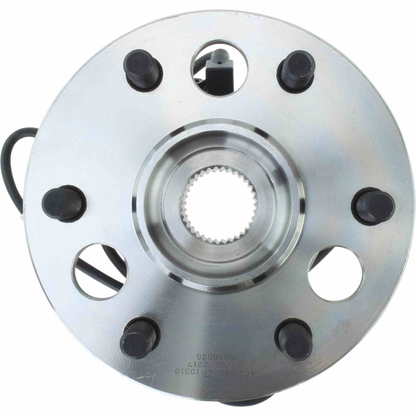 Centric Parts Wheel Bearing and Hub Assembly with ABS 402.66004E