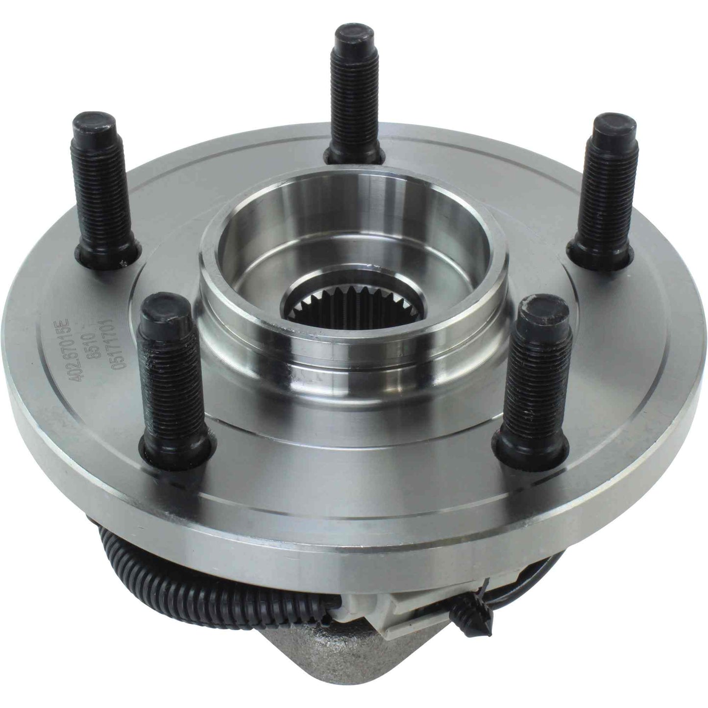 Centric Parts Wheel Bearing and Hub Assembly with ABS 402.67015E