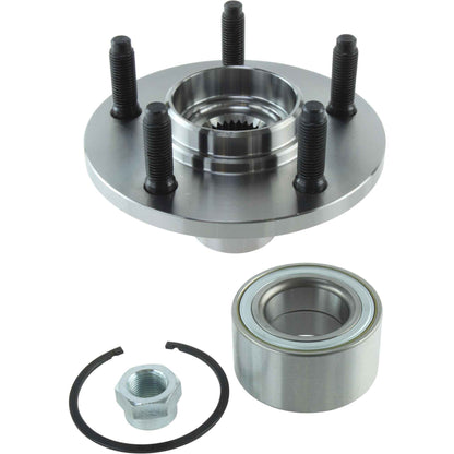 Centric Parts Axle Bearing and Hub Assembly Repair Kit Standard Hub & Bearing for 1991-1995 Ford Taurus Lincoln Continental Mercury Sable 403.61004E