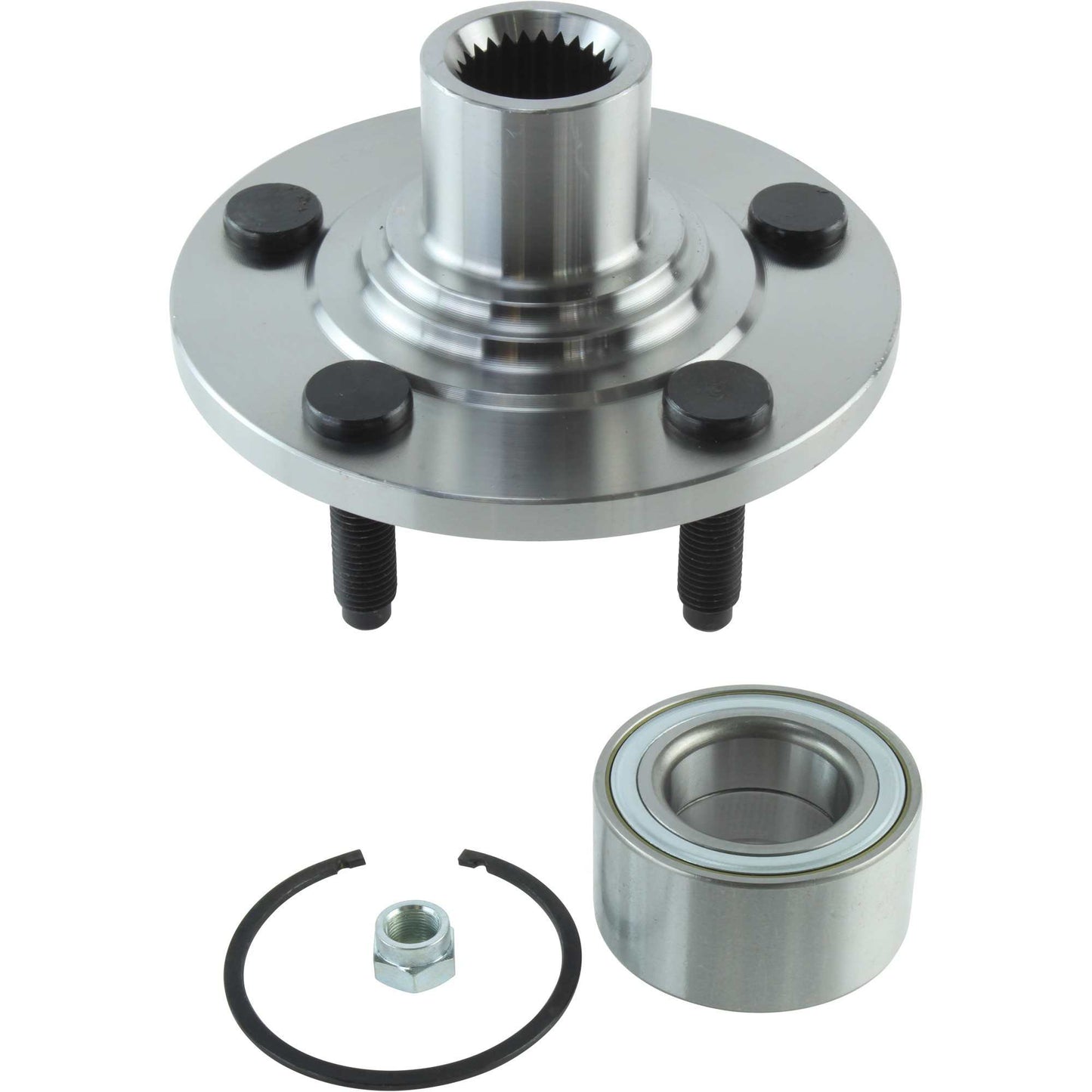 Centric Parts Axle Bearing and Hub Assembly Repair Kit Standard Hub & Bearing for 1991-1995 Ford Taurus Lincoln Continental Mercury Sable 403.61004E