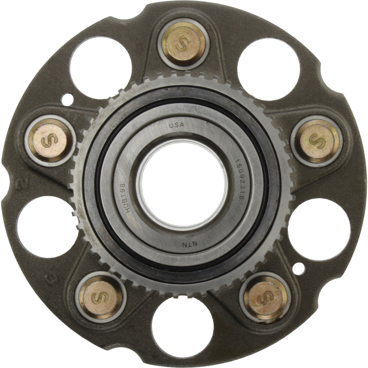 Centric Parts Wheel Bearing and Hub Assembly Premium Hub & Bearing Assembly with ABS for 1999-2004 Honda Odyssey Isuzu Oasis 406.43000
