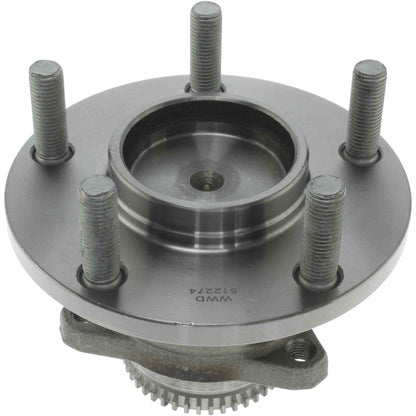 Centric Parts Wheel Bearing and Hub Assembly Standard Non-Driven Hubs with ABS Tone Ring for 2005-2012 Mitsubishi Eclipse 2004-2012 Galant 406.46001E