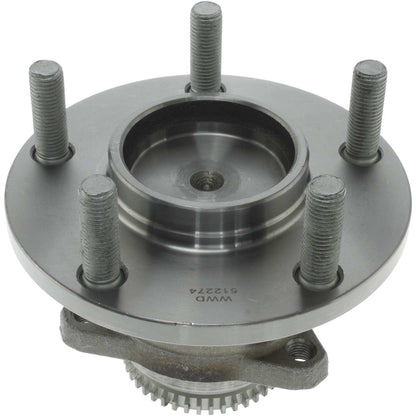 Centric Parts Wheel Bearing and Hub Assembly Standard Non-Driven Hubs with ABS Tone Ring for 2005-2012 Mitsubishi Eclipse 2004-2012 Galant 406.46001E