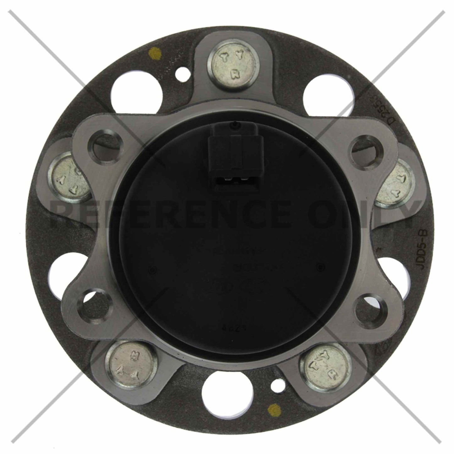Centric Parts Wheel Bearing and Hub Assembly Premium Non-Driven Hubs with Integral ABS 407.51006