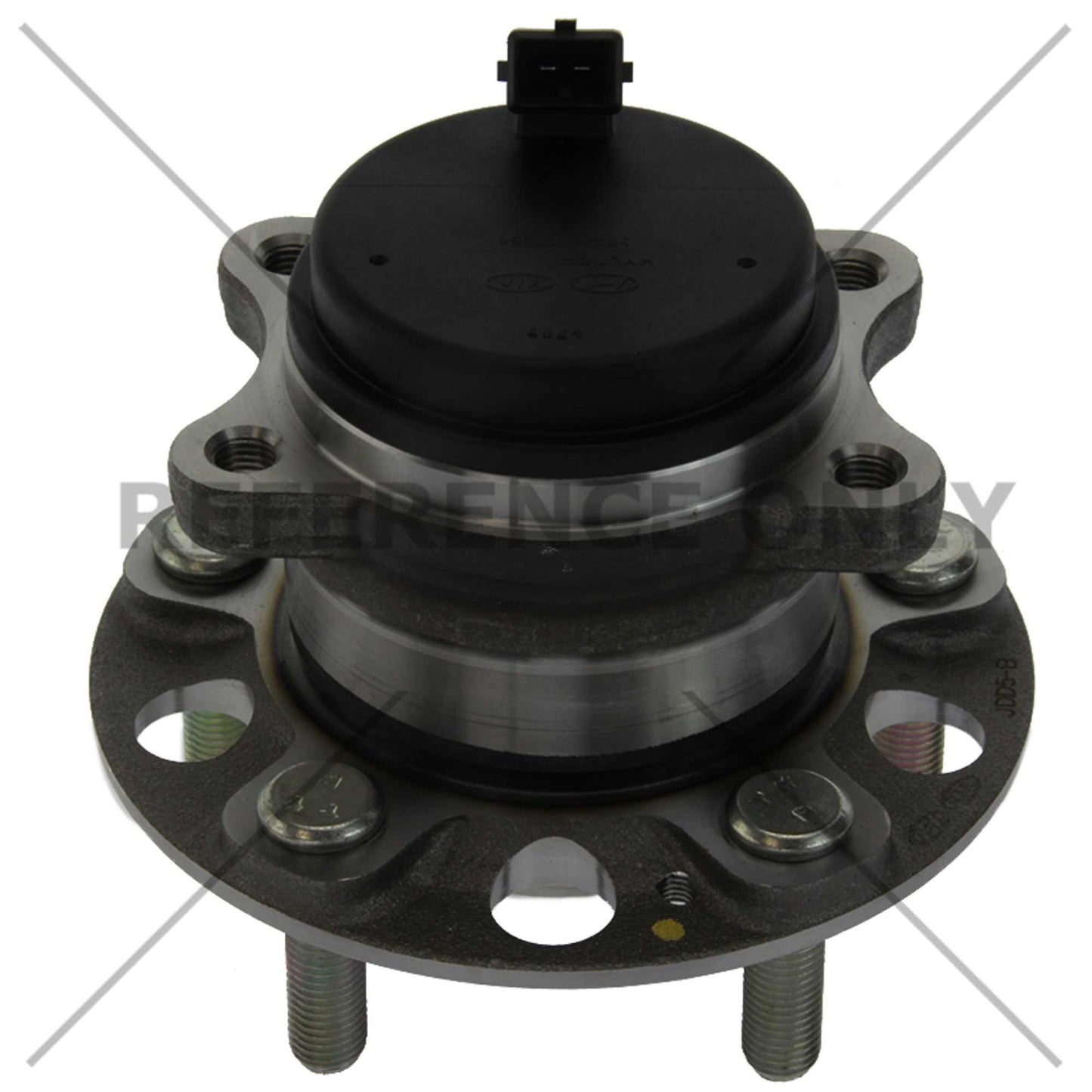 Centric Parts Wheel Bearing and Hub Assembly Premium Non-Driven Hubs with Integral ABS 407.51006