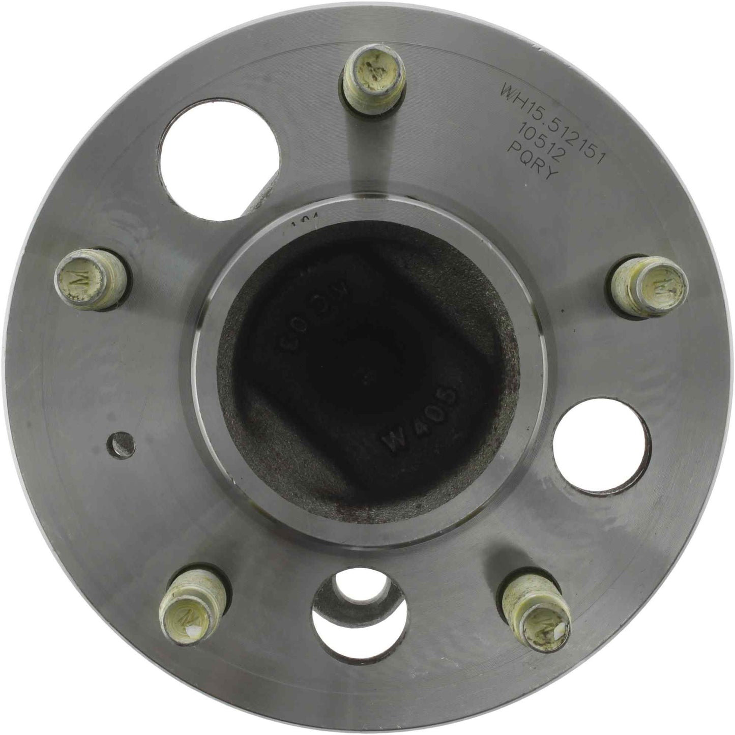 Centric Parts Wheel Bearing and Hub Assembly with Integral ABS for 407.62009E