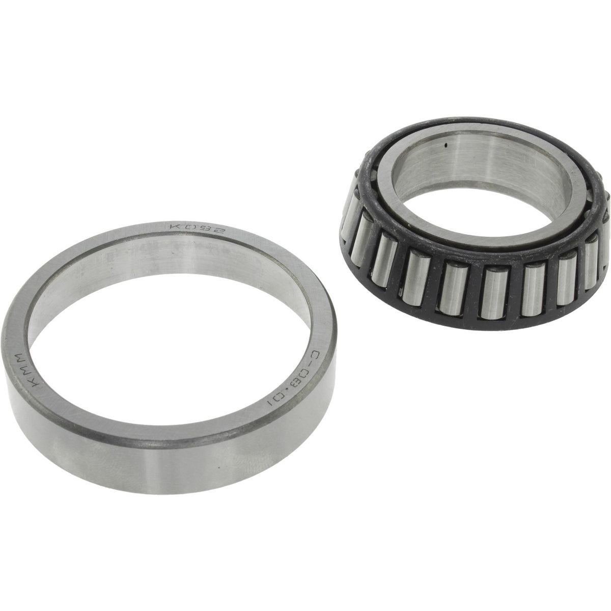 Centric Parts Wheel Bearing and Race Set Standard Tapered Roller with High Quality Steel for 1972-1984 Dodge Colt Ford F‑250 Nissan 310