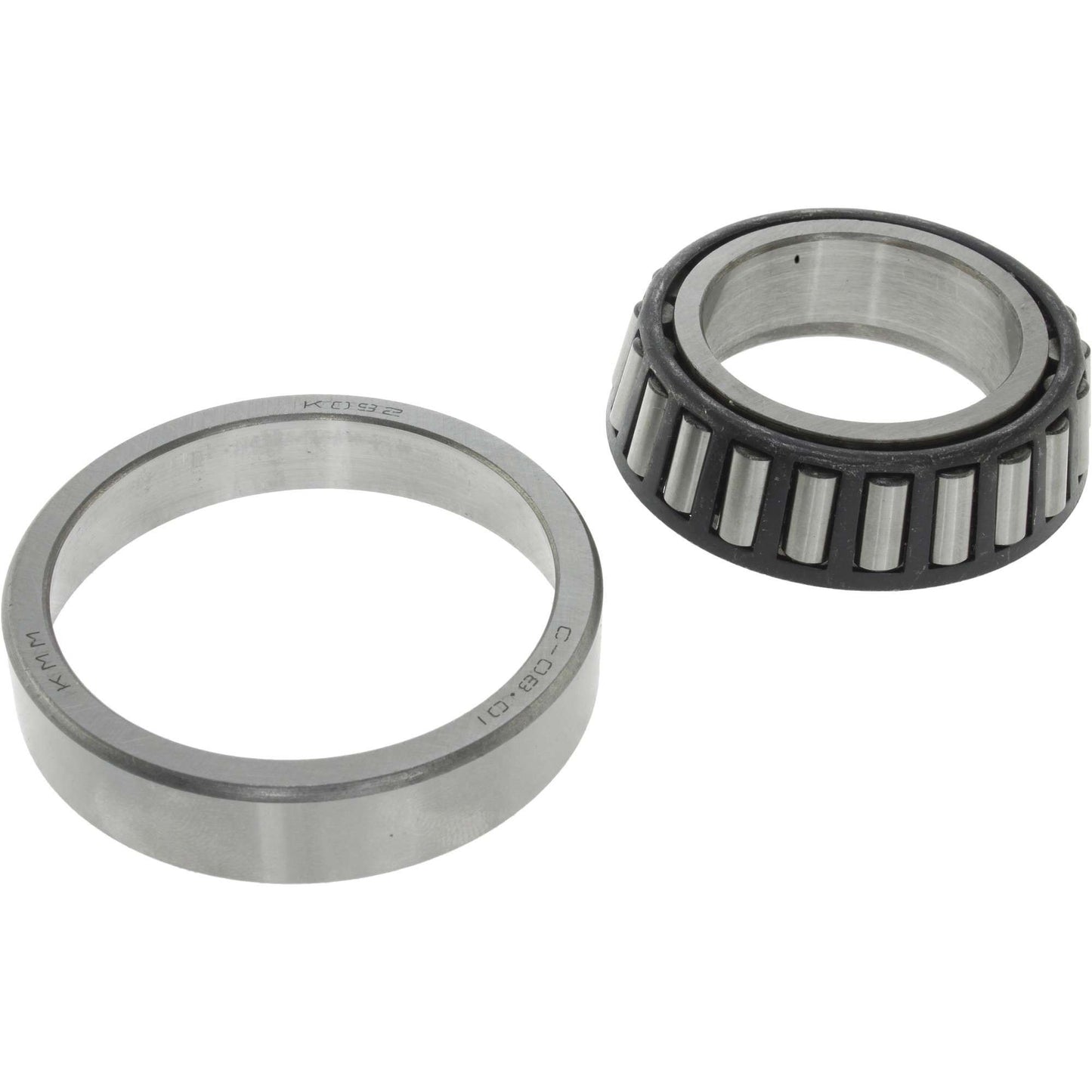 Centric Parts Wheel Bearing and Race Set Standard Tapered Roller with High Quality Steel for 1972-1984 Dodge Colt Ford F‑250 Nissan 310