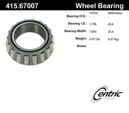 StopTech Premium Bearing Cone 415.67007