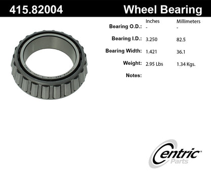 Stoptech Centric Premium Tapered Bearing Cone - Rear Outer 415.82004