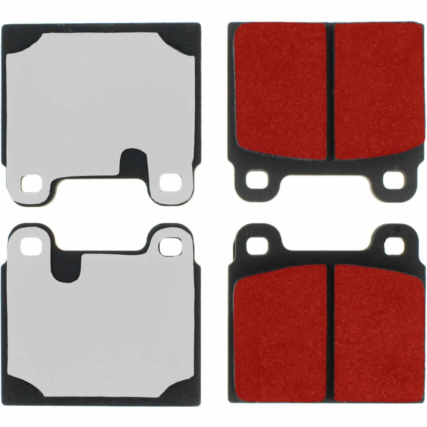 Centric Parts Disc Brake Pad Set with Low-Dust Formula for Daily Driving 500.00450