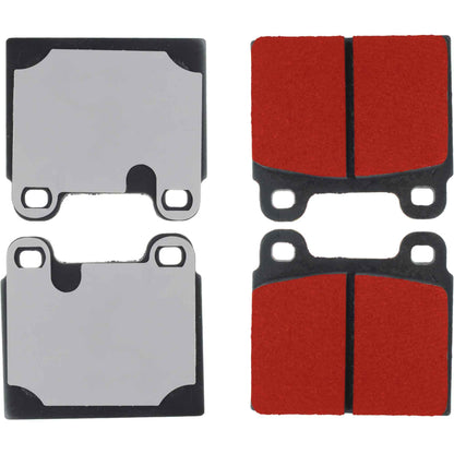 Centric Parts Disc Brake Pad Set with Low-Dust Formula for Daily Driving 500.00451